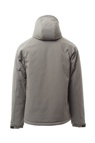 Wattierte Softshelljacke GALE PAD in rauchgrau
